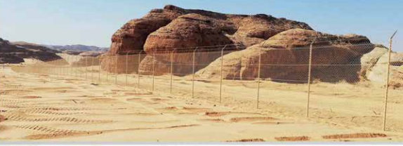 مشروع توريد وتركيب 50000 م/ط سياج أمني